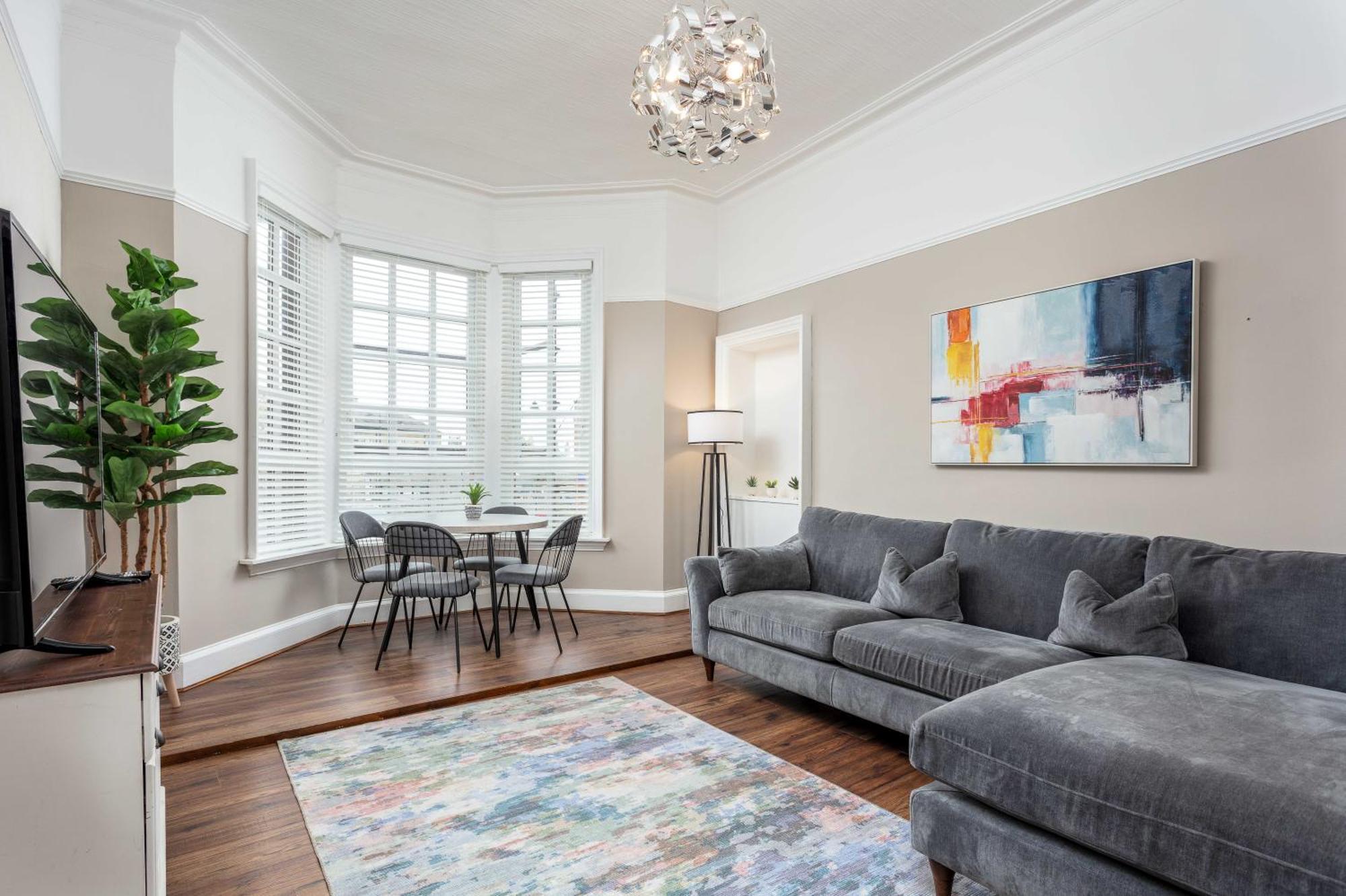 Ferienwohnung Main Street View Prestwick Exterior foto